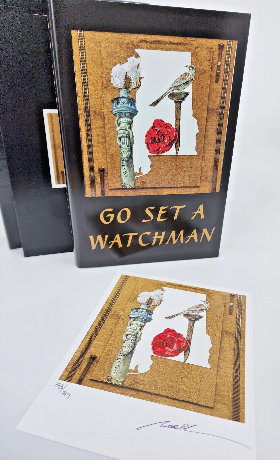 Go Set A Watchman | Harper Lee | Special Tribute Edition Set Signed Print 193
