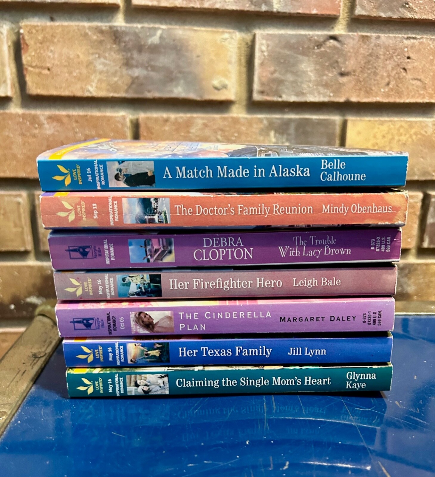 $0.14 EACH!! Lot of 7 Love Inspired Sweet Romance