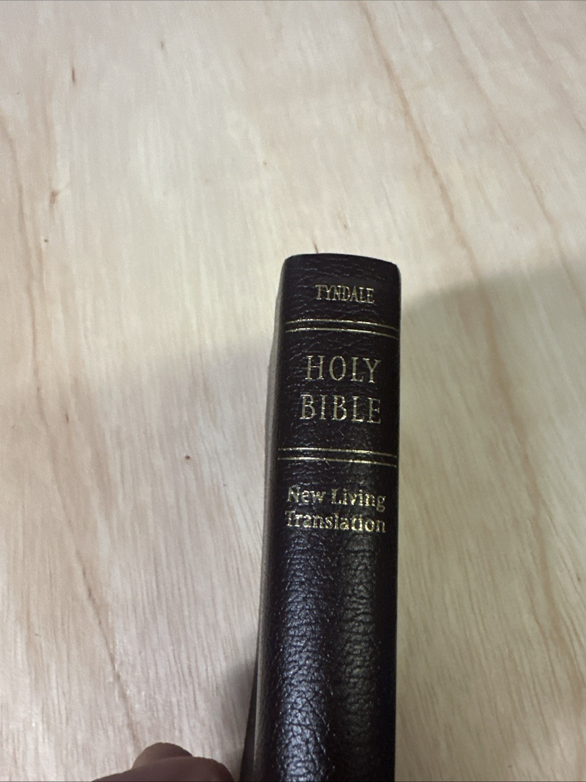 Compact Edition Holy Bible Tyndale Brown Bonded Leather New Living Translation