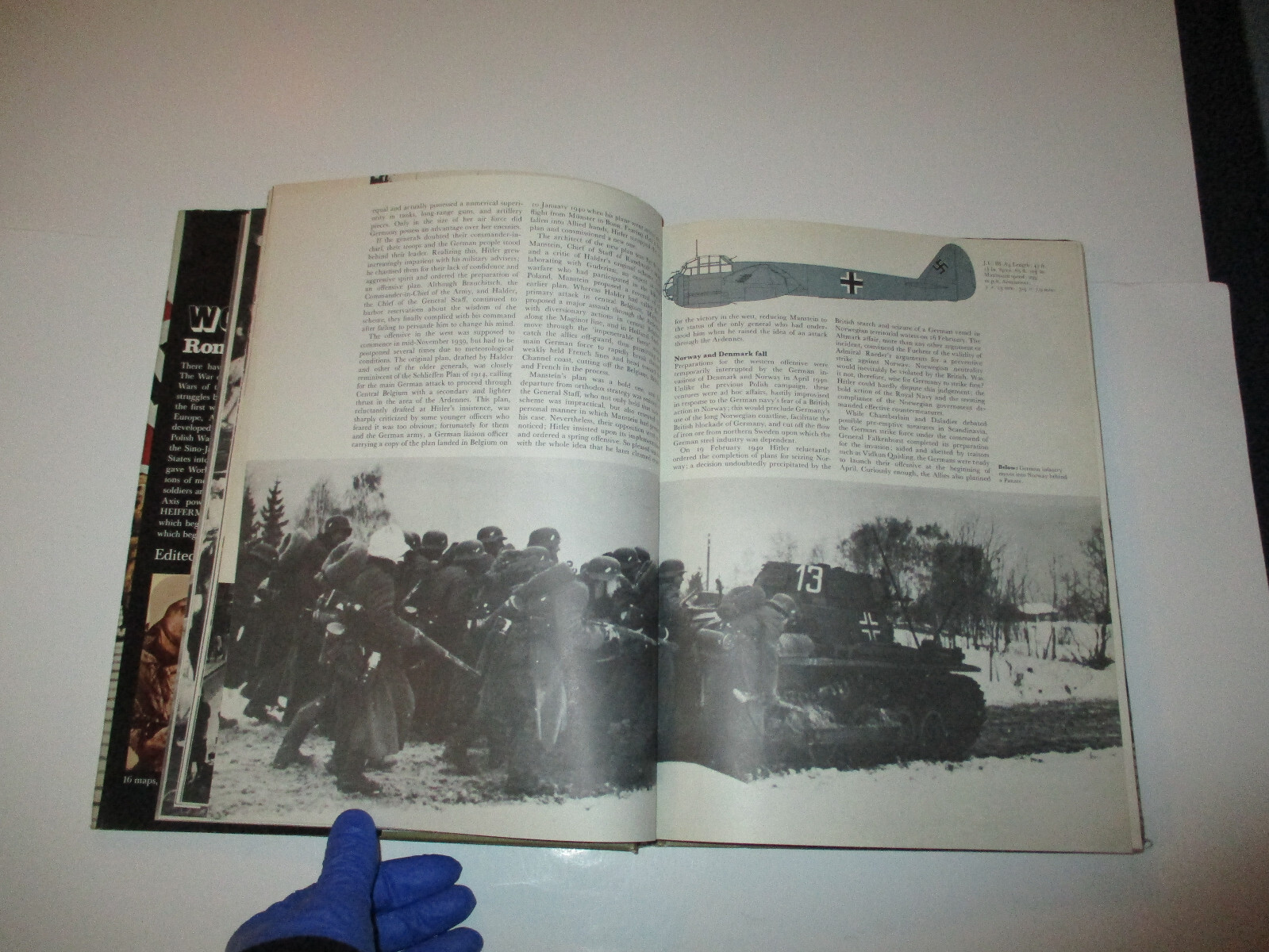 World War II By Ronald Heiferman (1973, Lg. Hardcover)