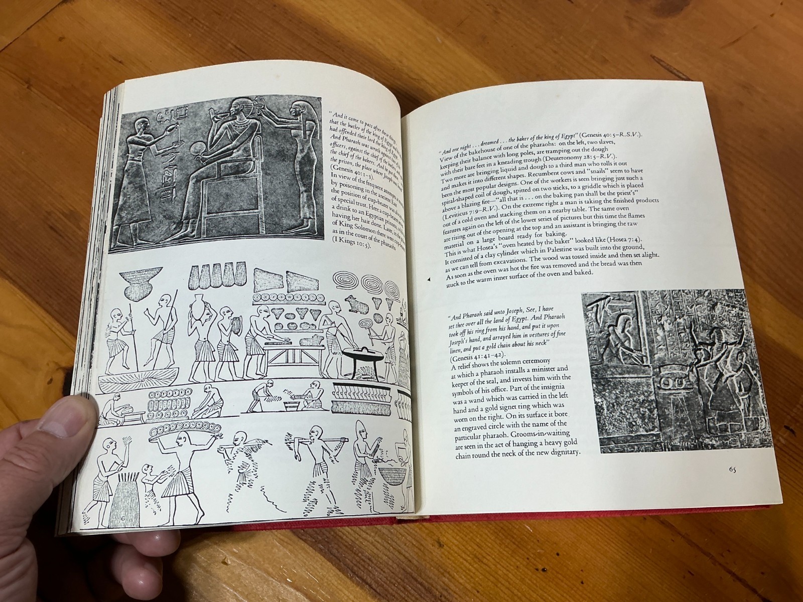 The Bible as History in Pictures by Werner Keller 329 Illustrations 1964 HC/DJ