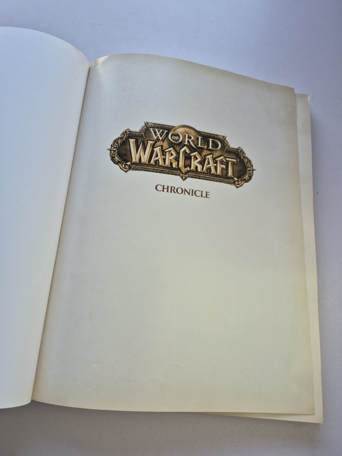 World of Warcraft Chronicle Volume One 1 Hardcover 2016 Azeroth Role Playing