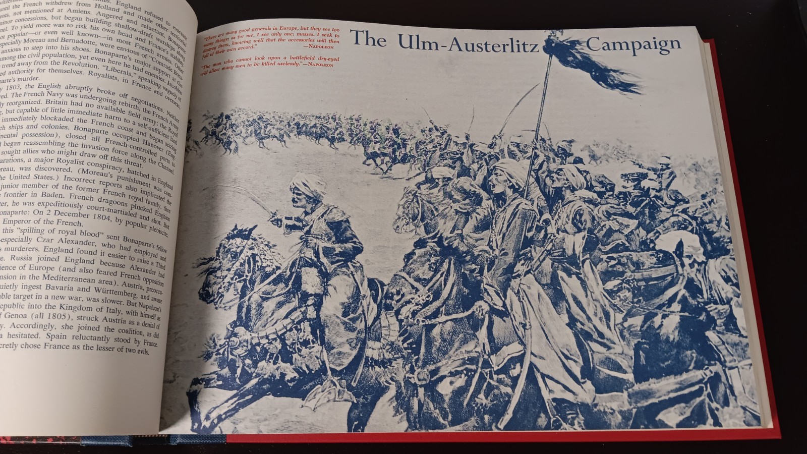 A Military History And Atlas Of The Napoleonic Wars – Vintage 1968 Hardcover