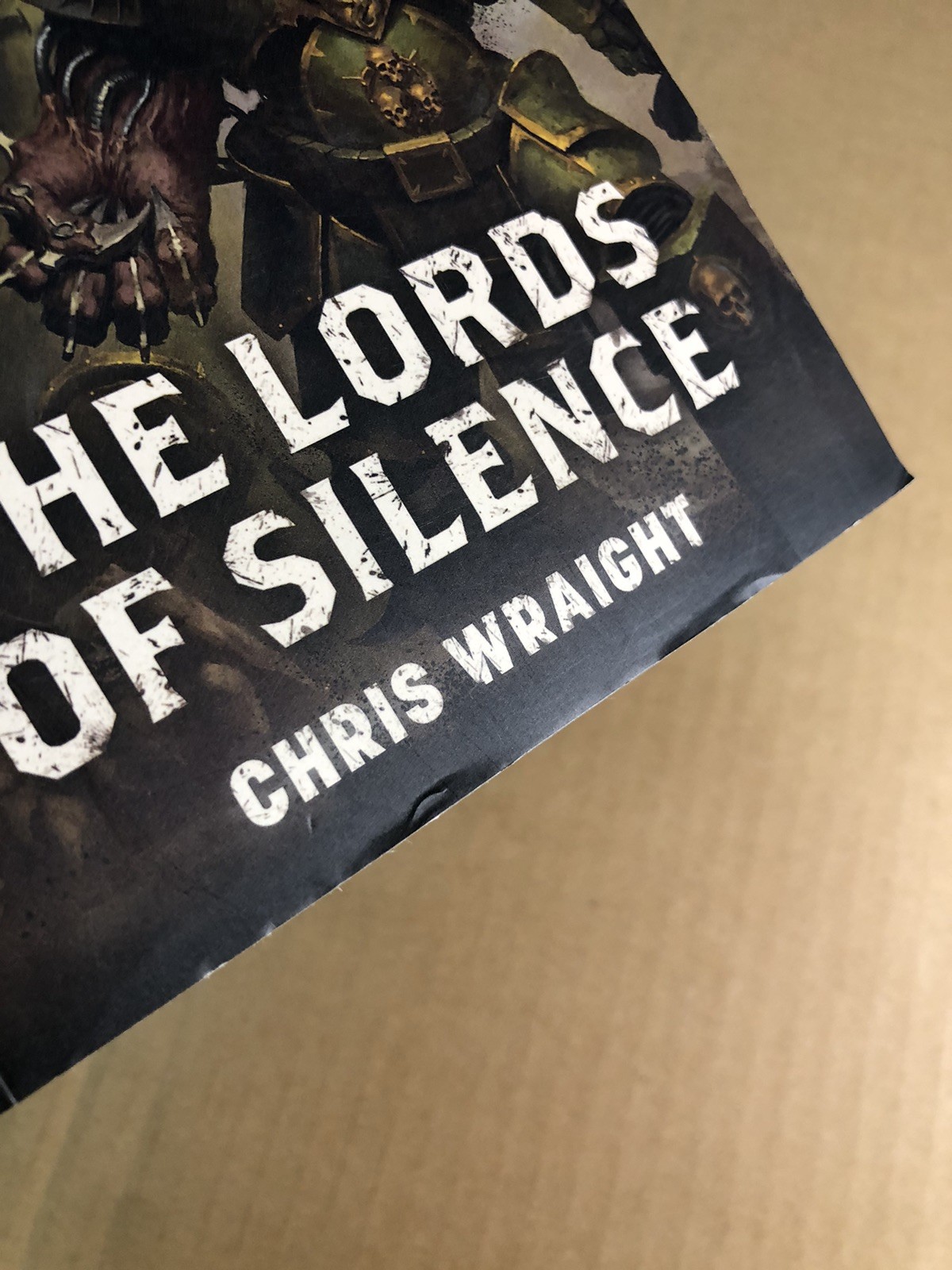 The Lords of Silence by Chris Wraight Warhammer 40k Paperback