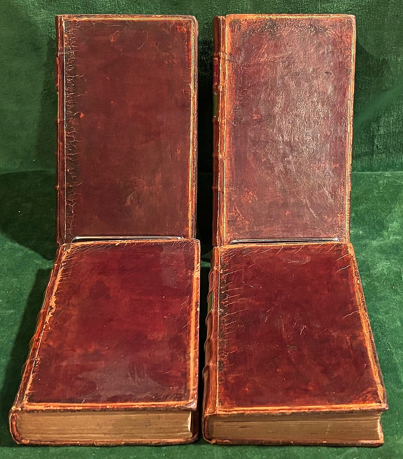 BOLINGBROKE. Miscellaneous Works. 4 vols. 12 mo. Full calf. Edinburgh, 1768