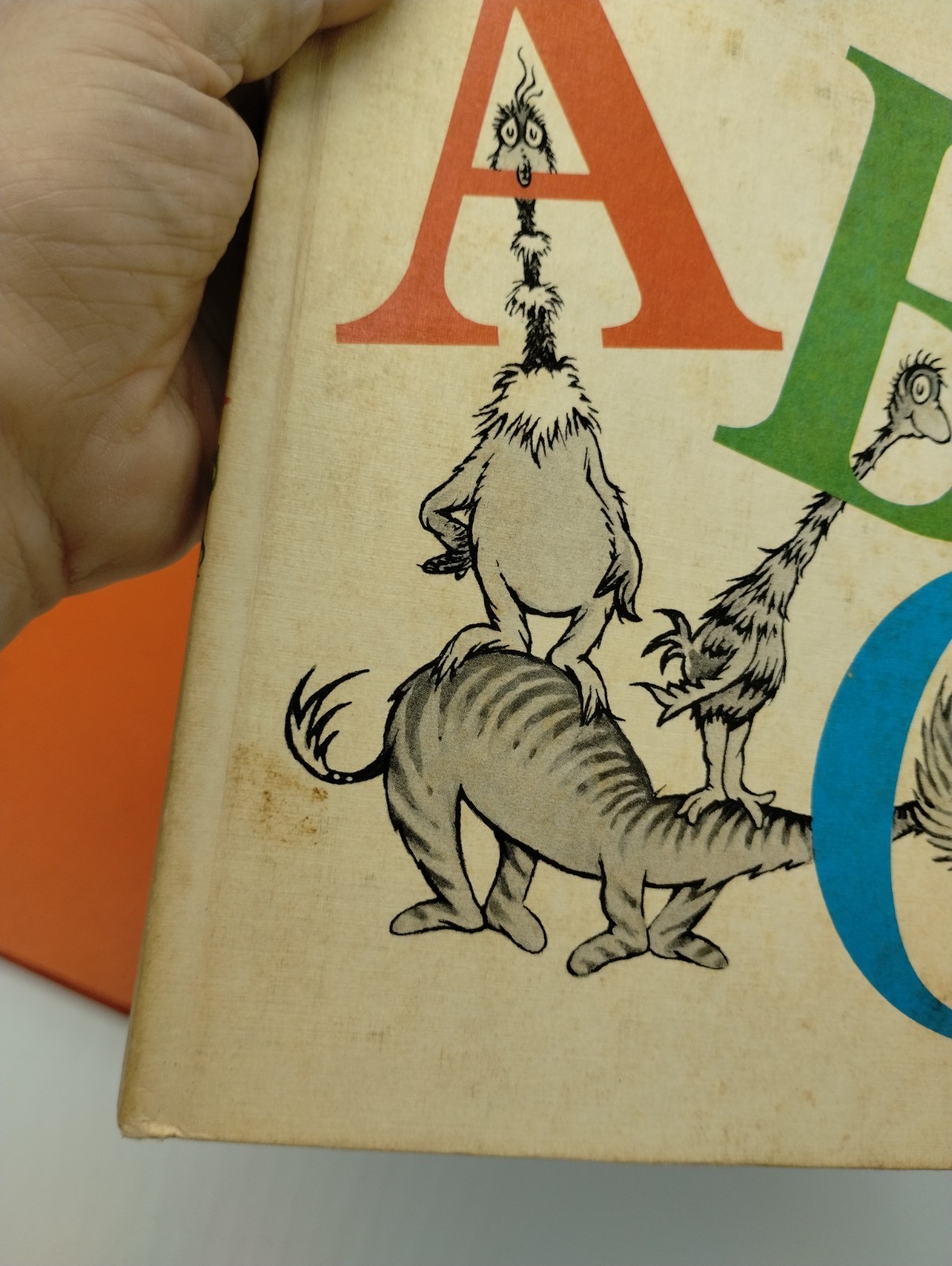 Lot Of 2 Vintage 1960 Dr. Suess Green Eggs & Ham 1963 ABC’s Hardcover Books
