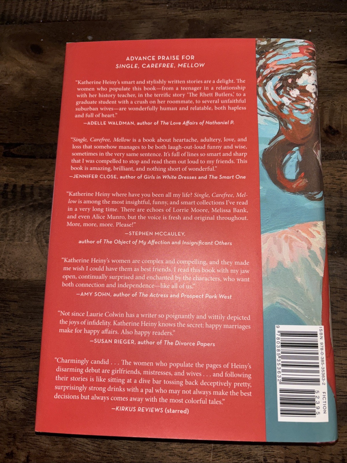 Single, Carefree, Mellow : Stories by Katherine Heiny (2015, Hardcover) Signed