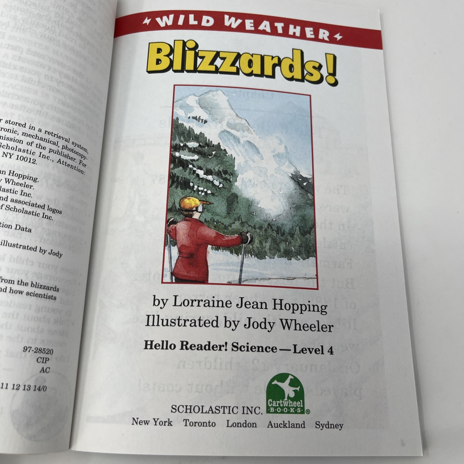 Wild Weather: Blizzards! (Hello Rea…, Hopping, Lorrai