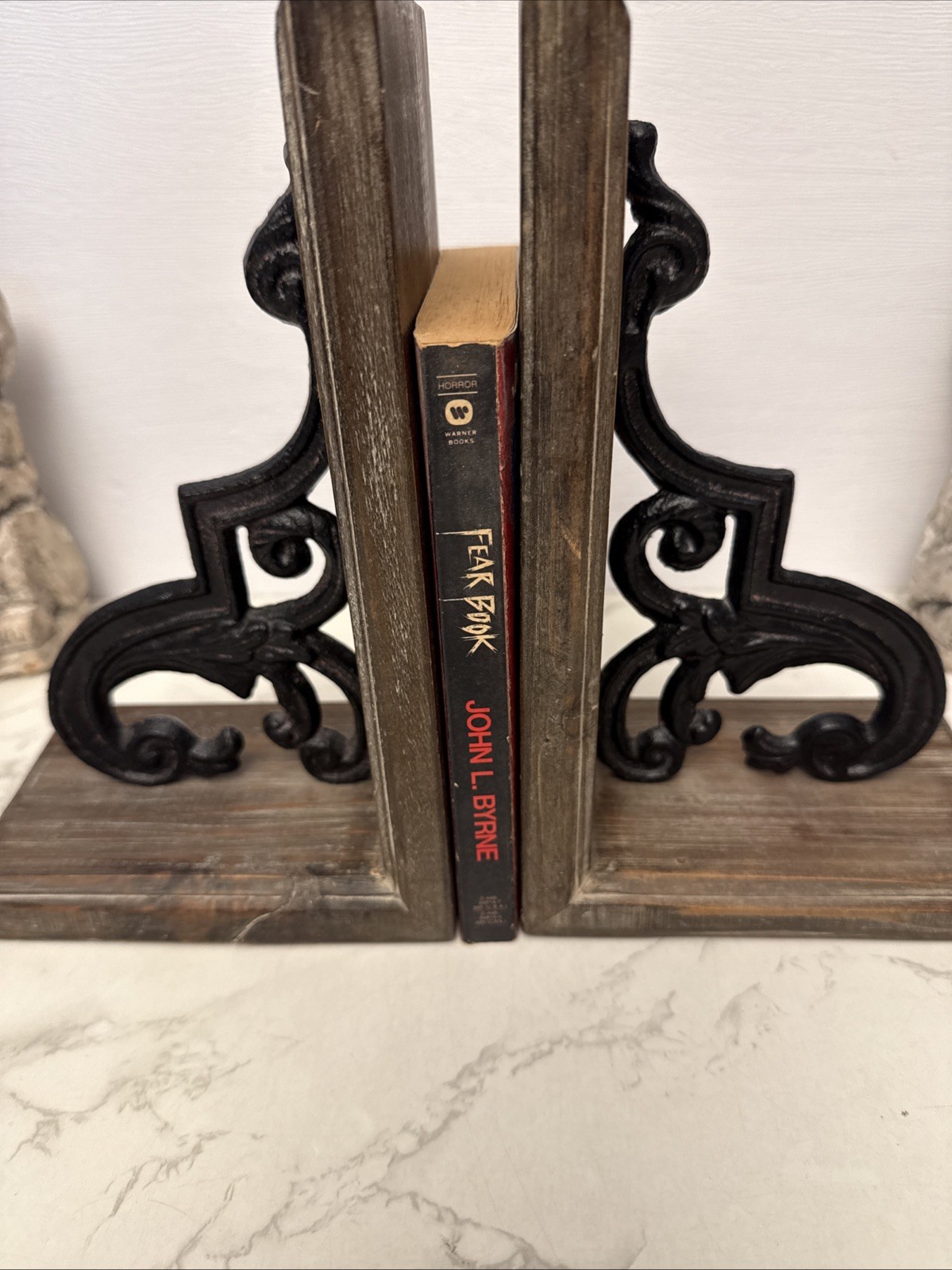 Fear Book By John Byrne 1988 First Printing Horror Warner Books Paperback