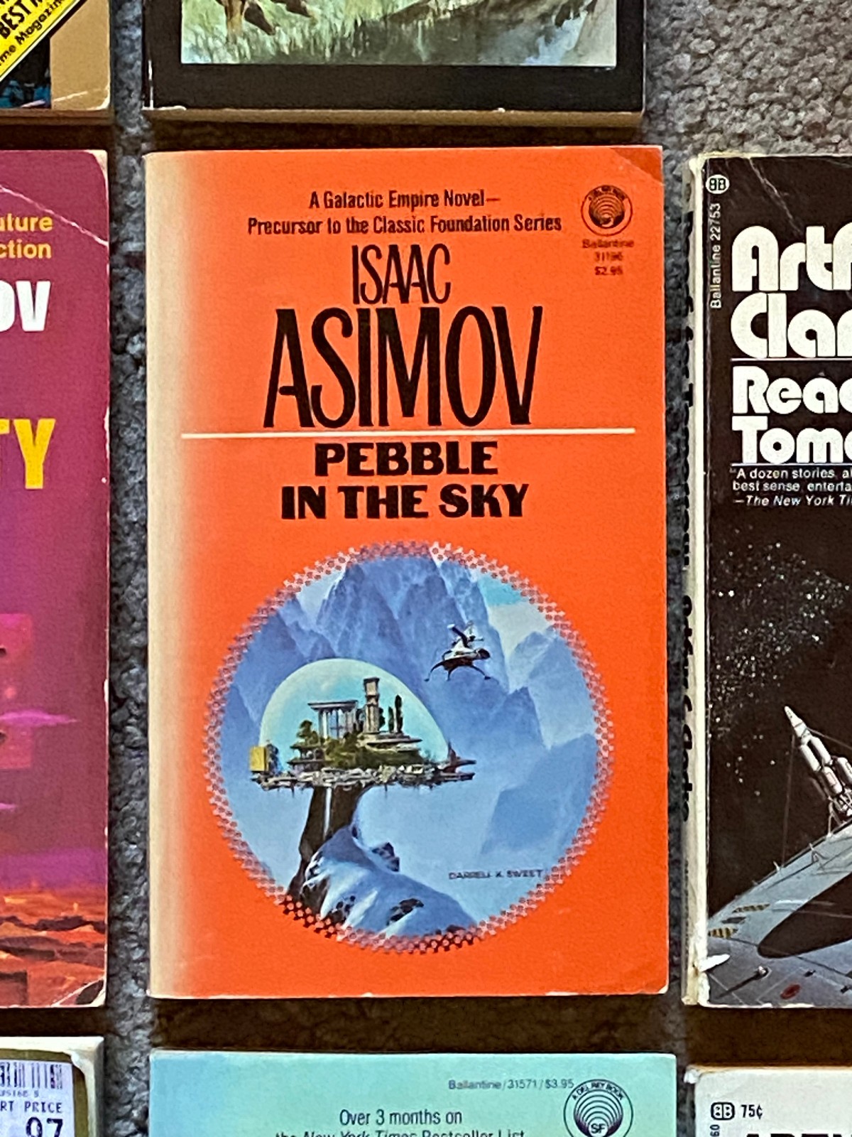 Lot 17 Sci Fi PB Books ISAAC ASIMOV Arthur Clarke ROBERT HEINLEIN Poul Anderson