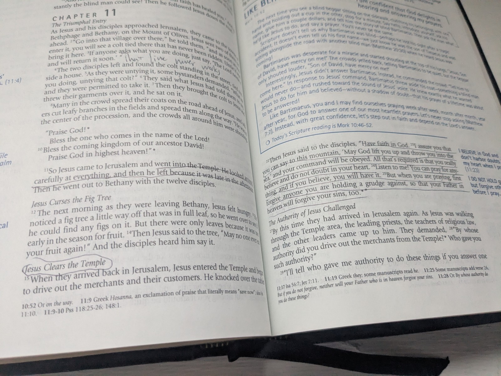 Living Faith Bible: NLT – Black Bonded Leather – New Living Translation