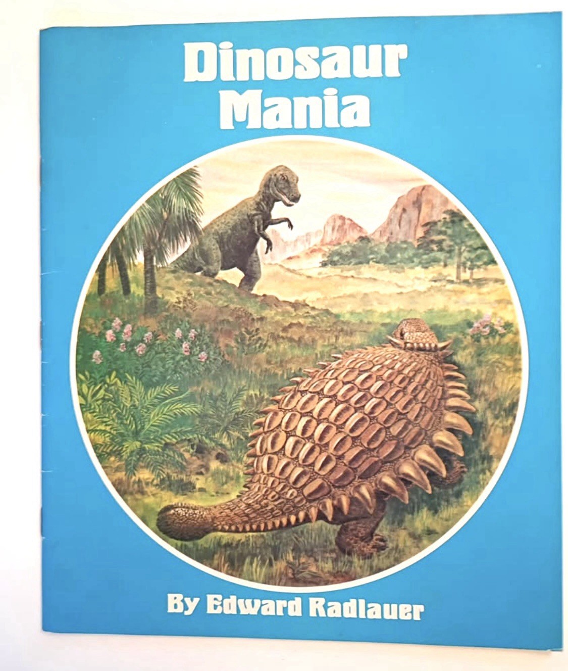 Vintage Dinosaur Kids Book Bundle ~ Dinosaurs National Geographic Illustrated
