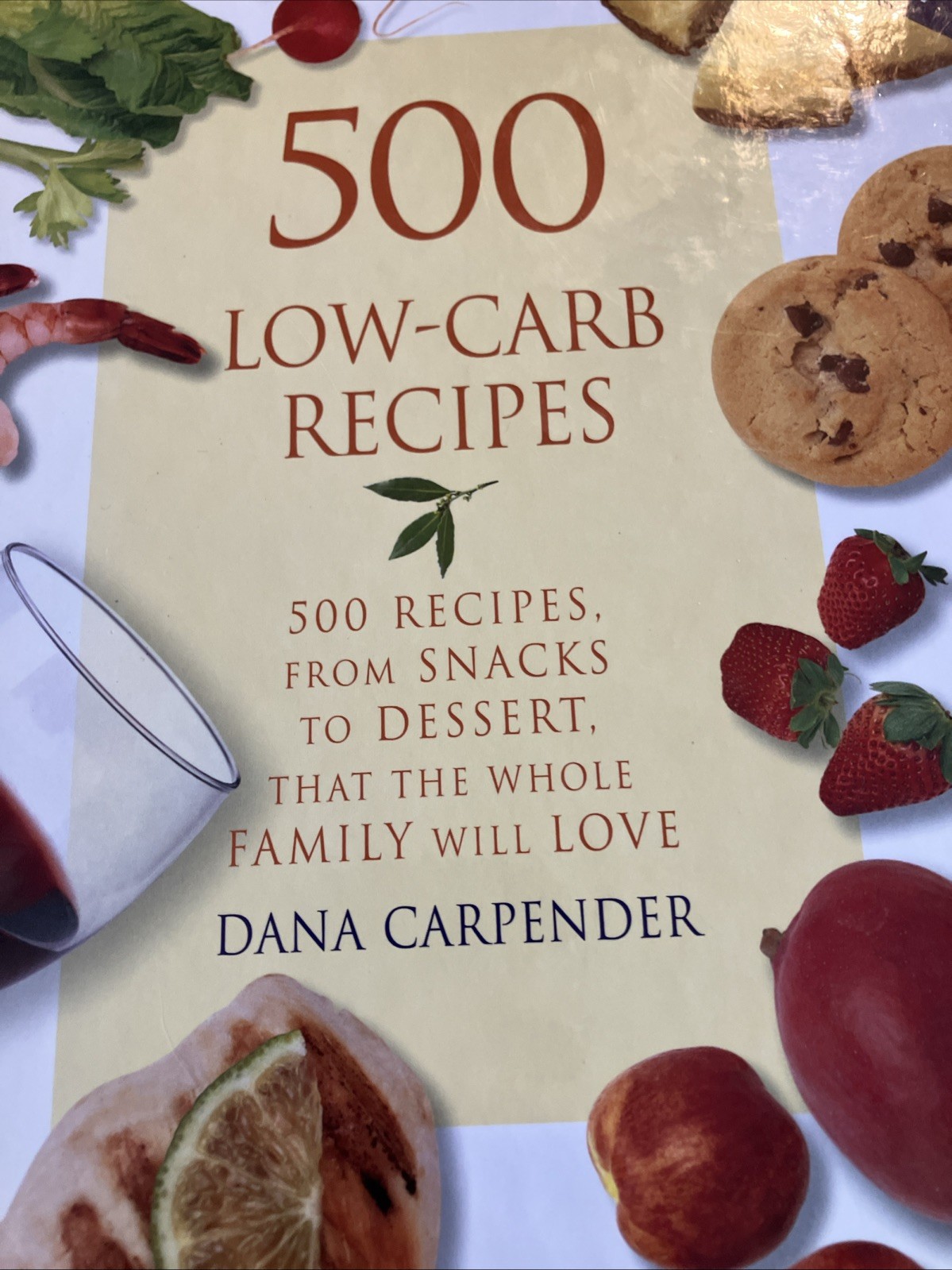 500 Low-Carb Recipes by Dana Carpender