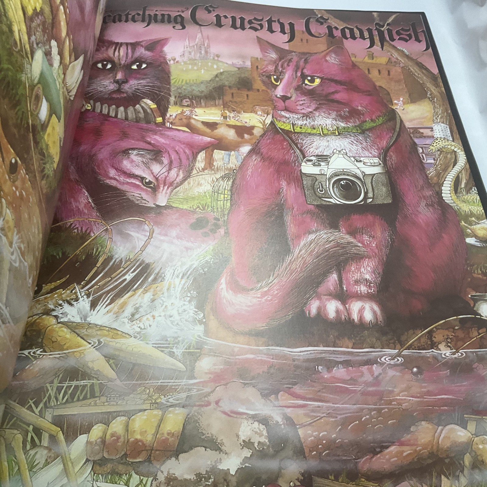 Graeme Base Animalia HC Illustrated Picture Book, Fast Ship!!!.