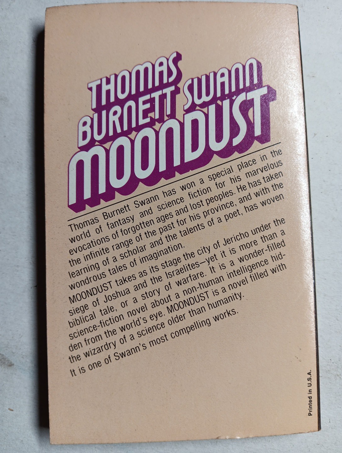 Moondust by Thomas Burnett Swann PB Ace 54201