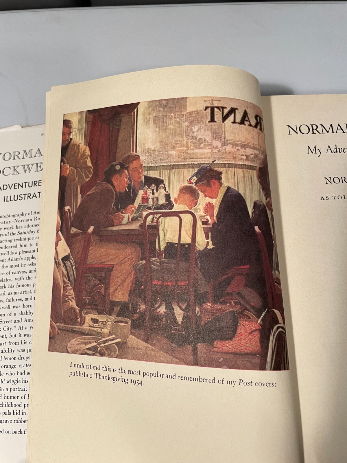 Norman Rockwell My Adventures as an Illustrator HCDJ 1960 First Edition