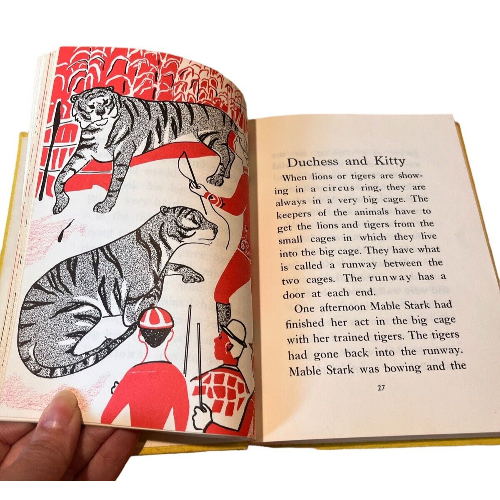 CIRCUS STORIES SCHOOL READER EDWARD & MARGUERITE DOLCH 1956 Garrard Pub Co