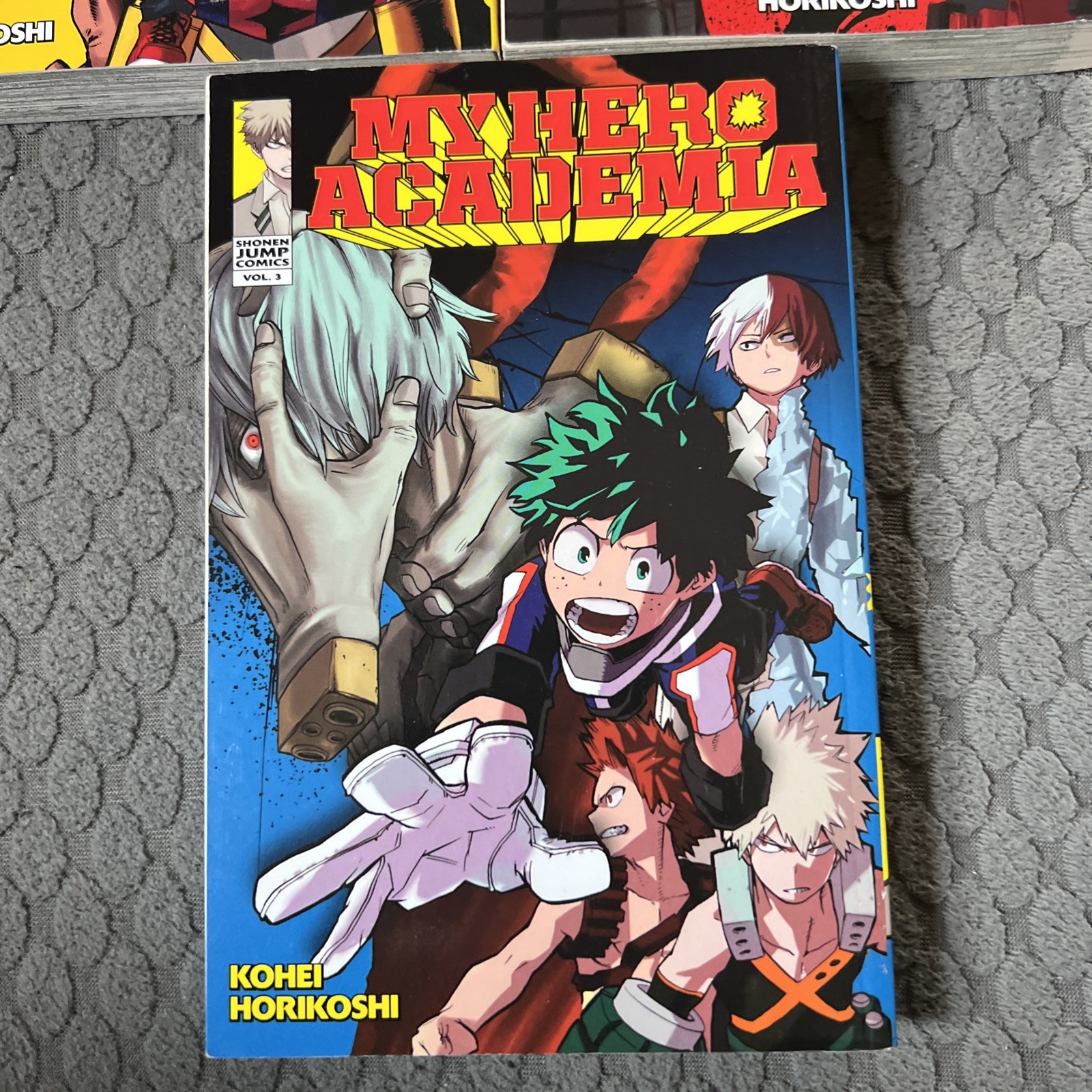 My Hero Academia Manga Lot Of 3 Books Volumes 1-3 Viz Media Paperback