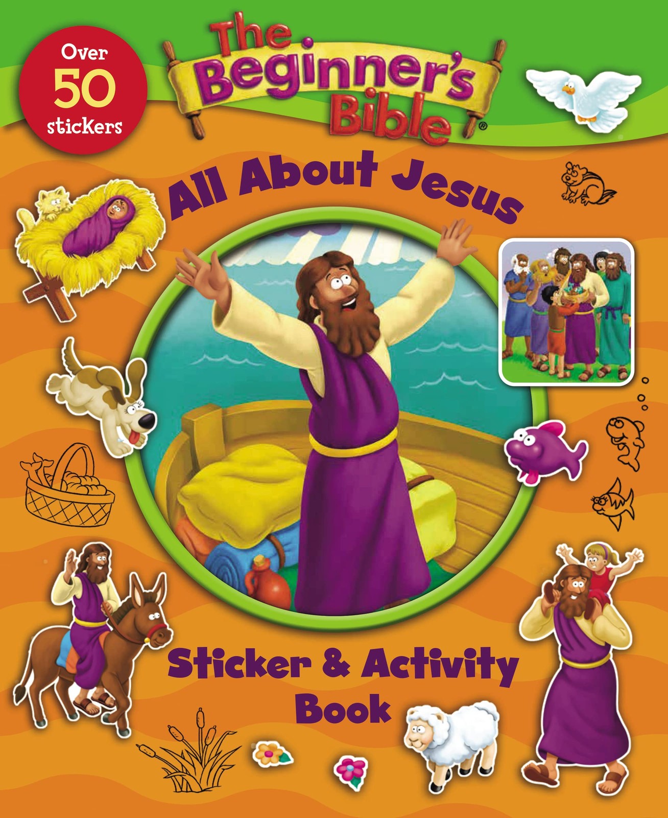 The Beginner’s Bible All About Jesus Sticker and Activity Book
