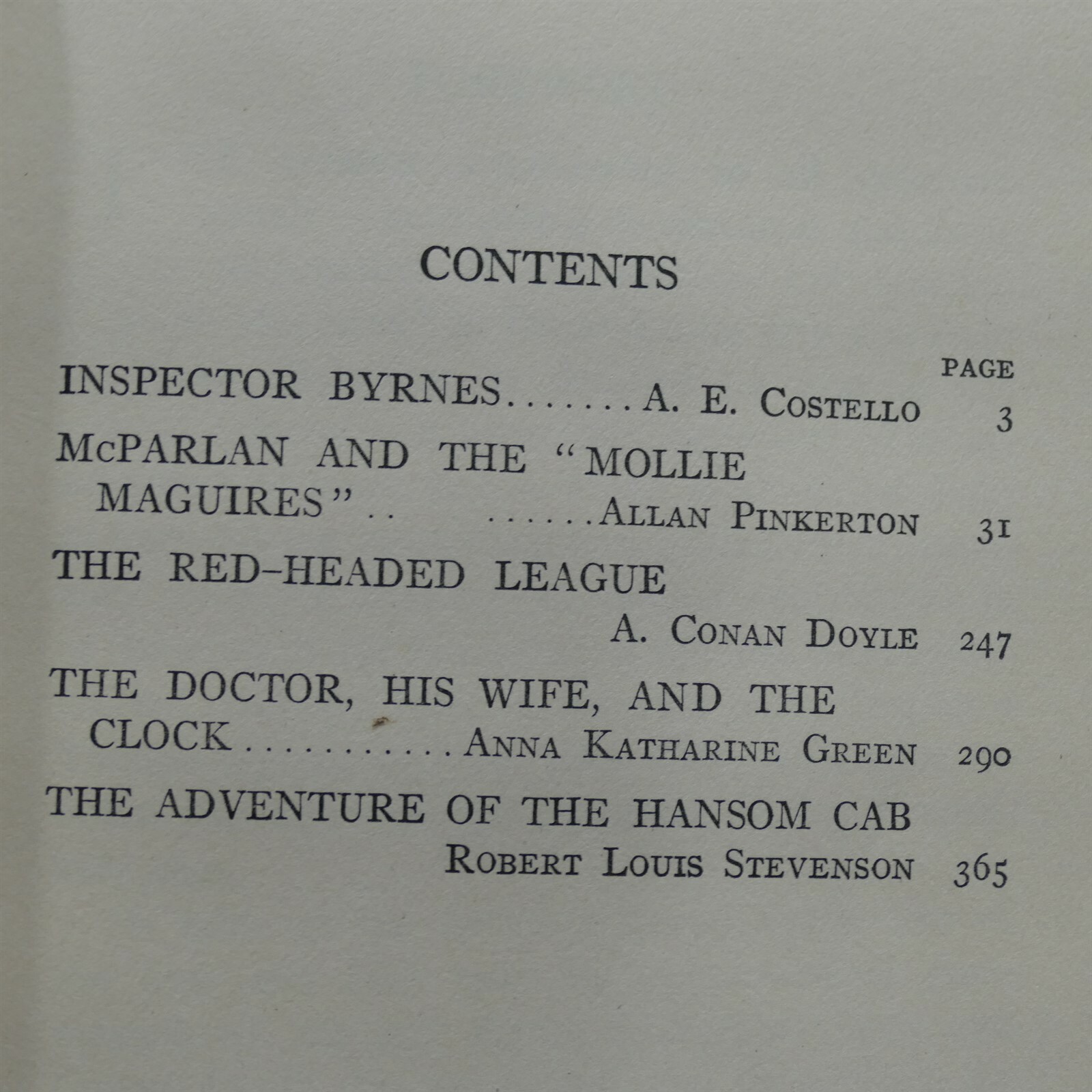 1924 Great Detective Lincoln MacVeagh The Dial Press ~ Costello To Stevenson