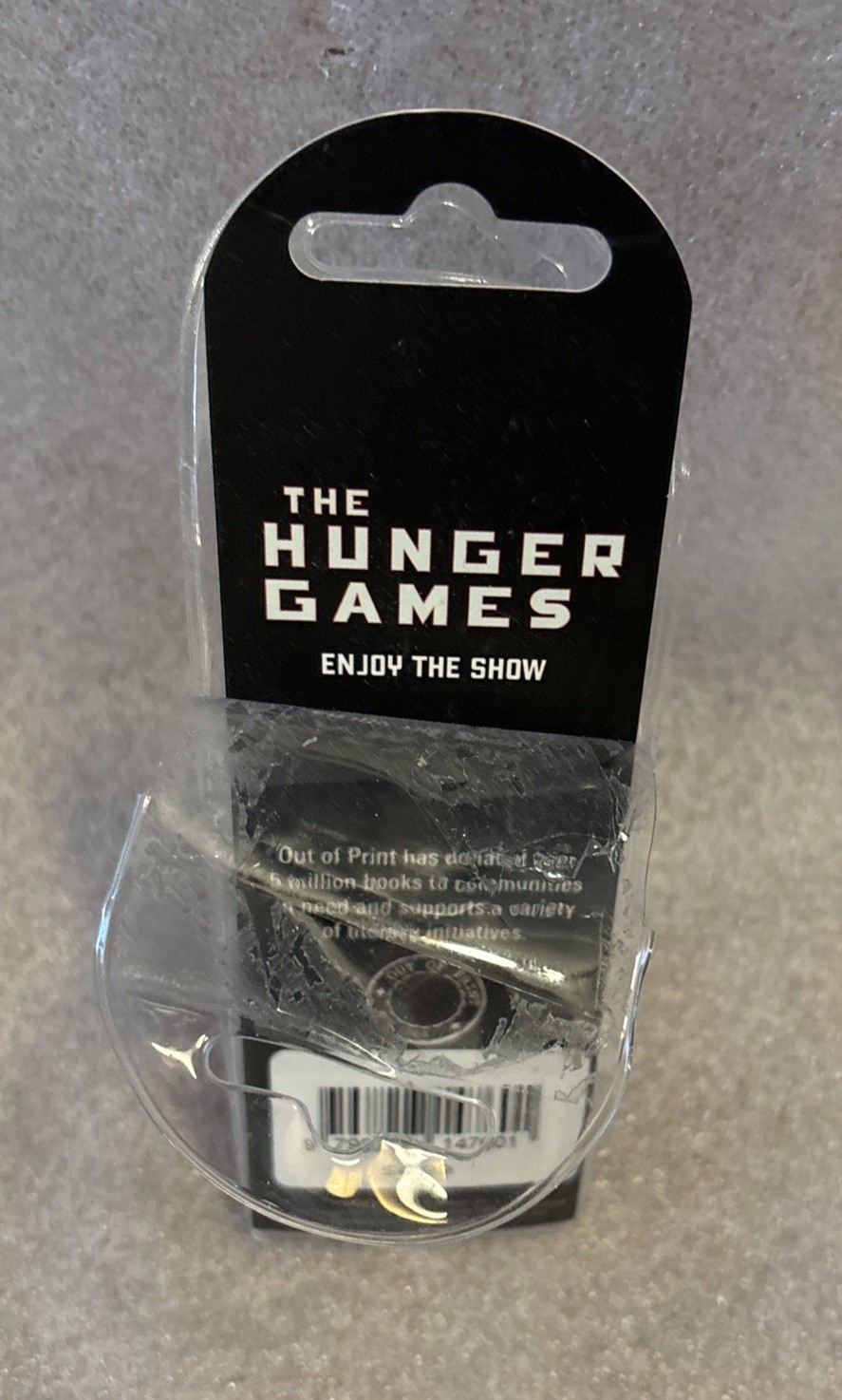 The Hunger Games: Enjoy the Show Bookmark In Original Sleeve And Sticker
