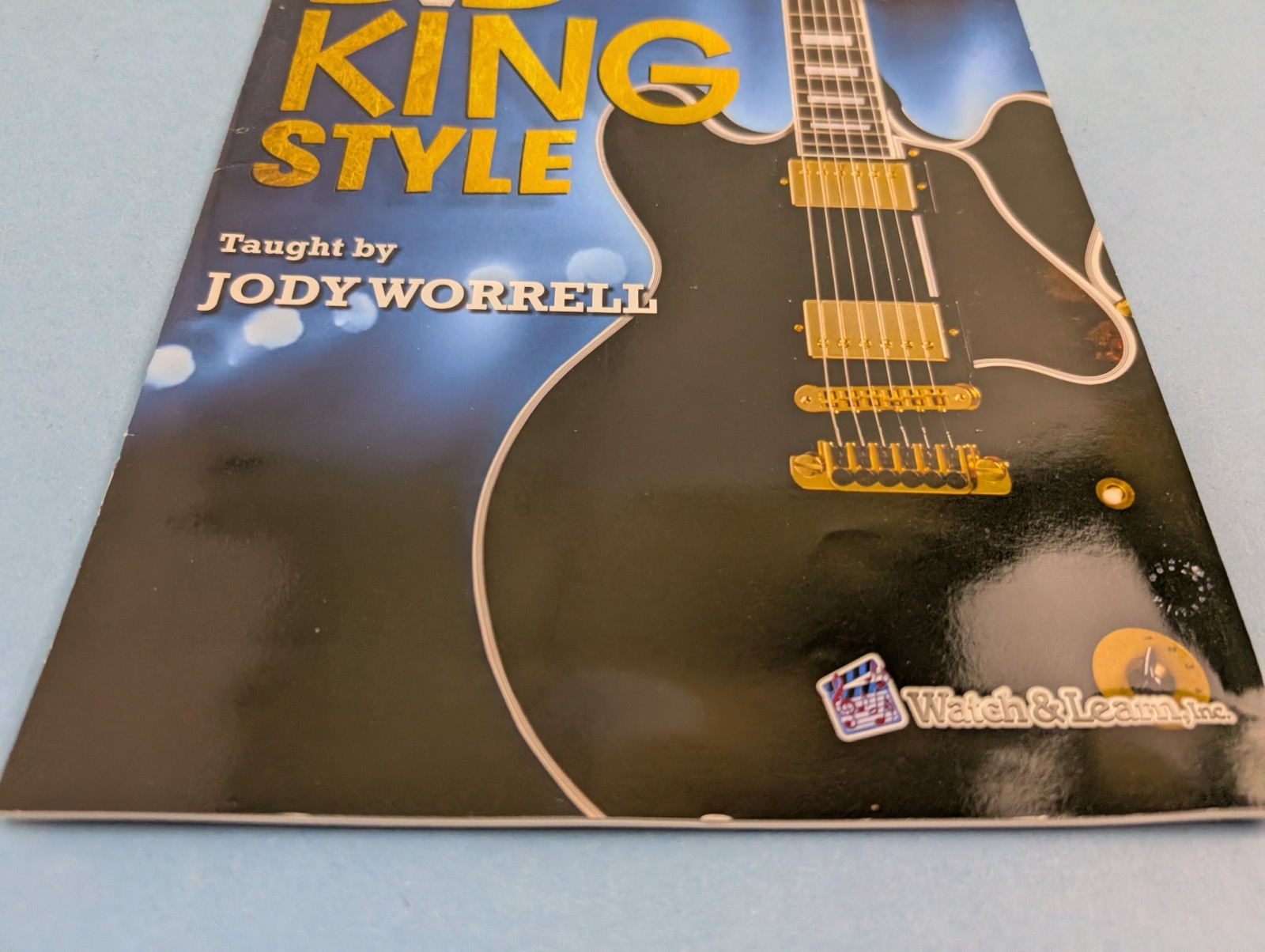 B.B. KING STYLE GUITAR BOOK By Jody Worrell No CD