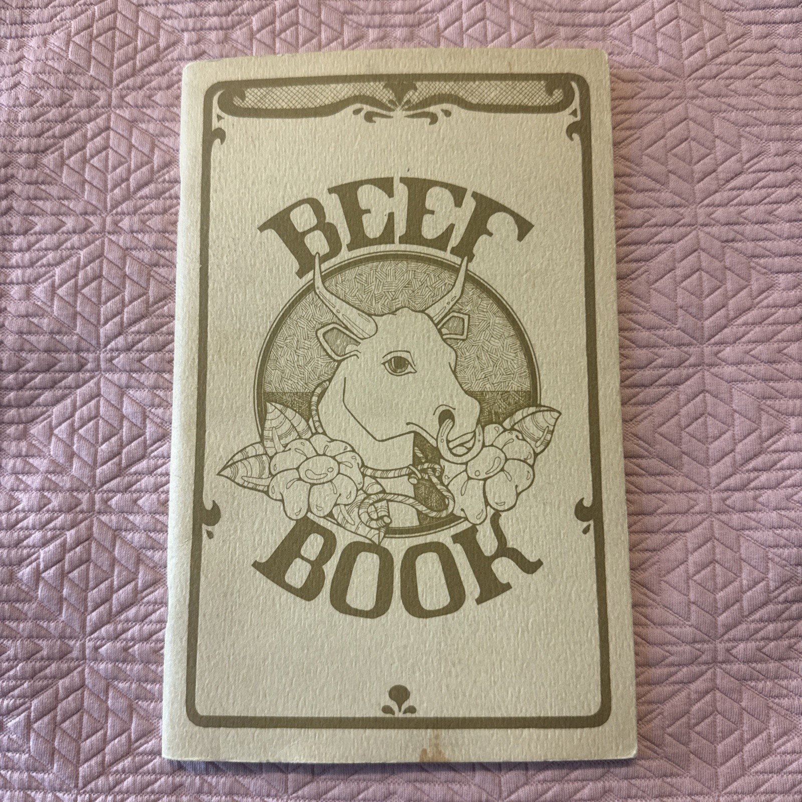 Beef Book by Irena Kirshman Recipe Cook Book Vintage 1971 Potpourri Press