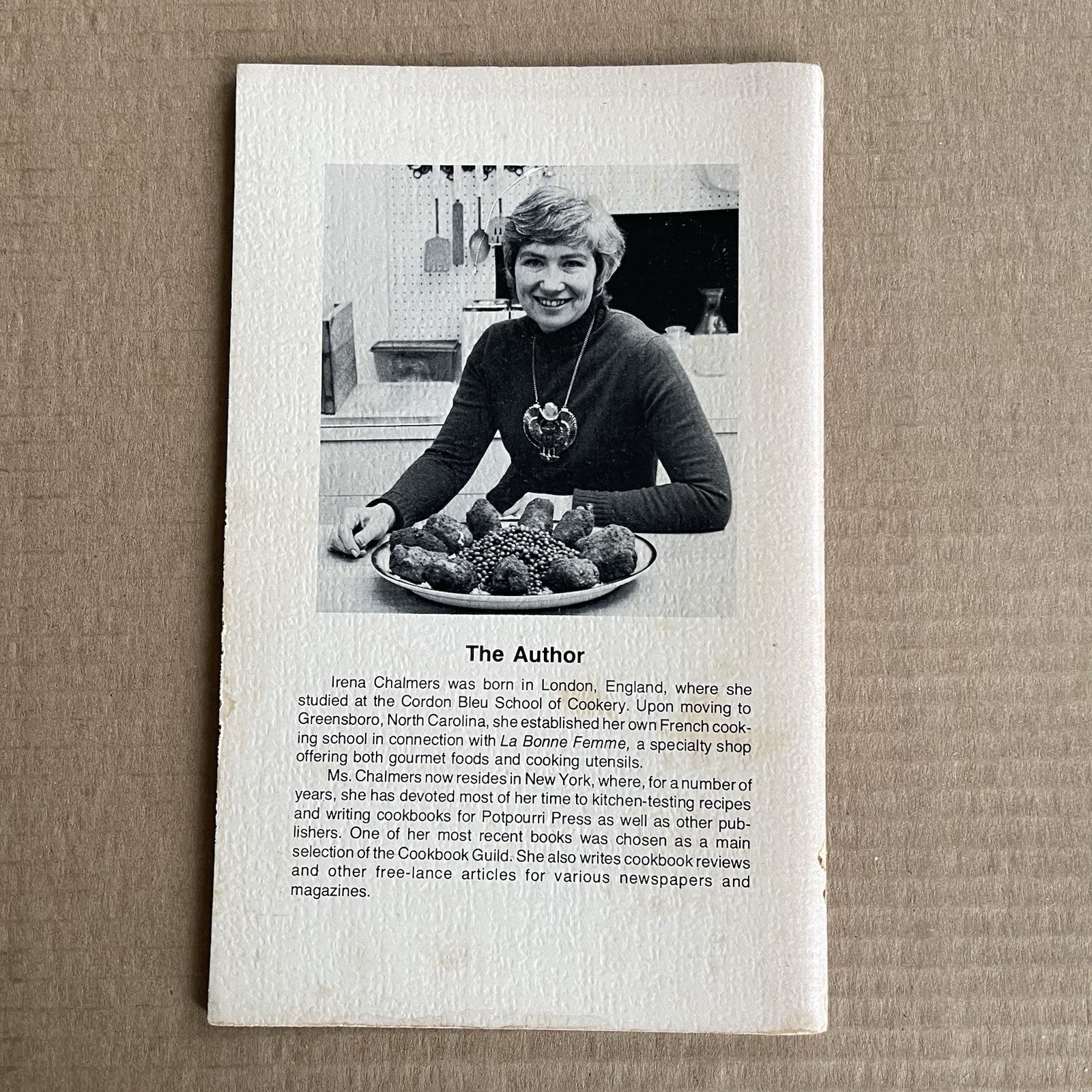 Tea by Irena Chalmers Vintage 1978 Potpourri Press History & Recipes Booklet