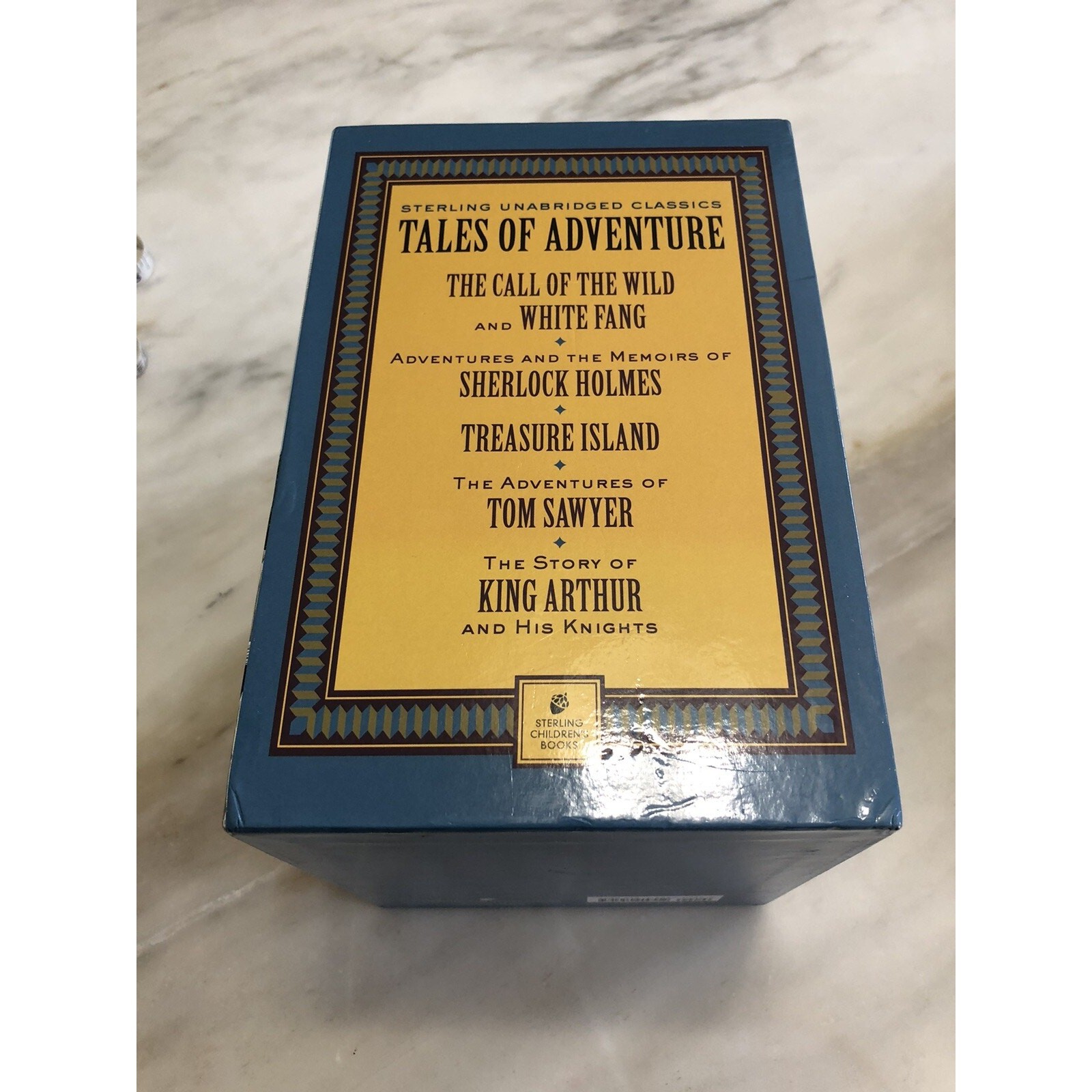 Sterling Unabridged Classic: Tales Of Adventure – 5 Book Set – Excellent Cond.