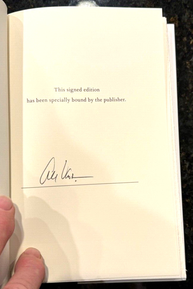 ALEX VAN HALEN BROTHERS Signed First Edition First Printing Specially Bound VH3