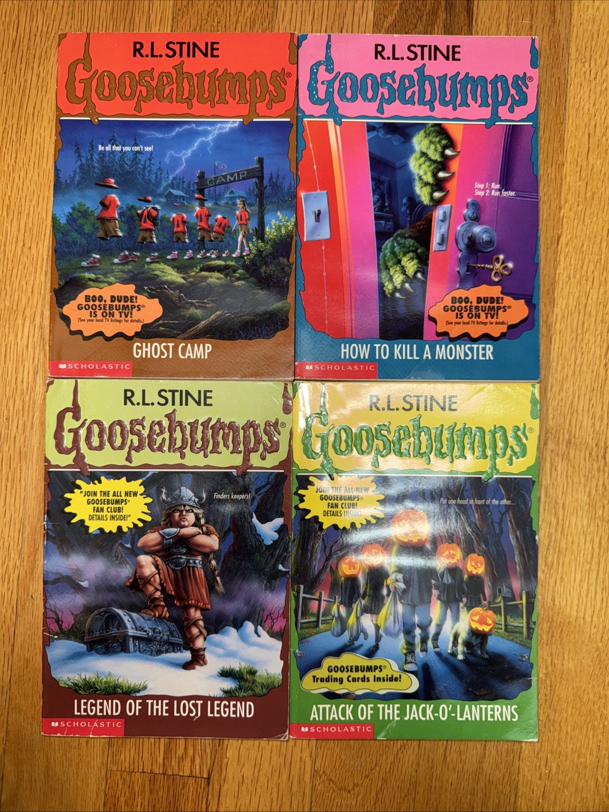 Lot Of 60 Goosebumps Children’s Books R L Stine Horror Thriller Scholastic 1-60