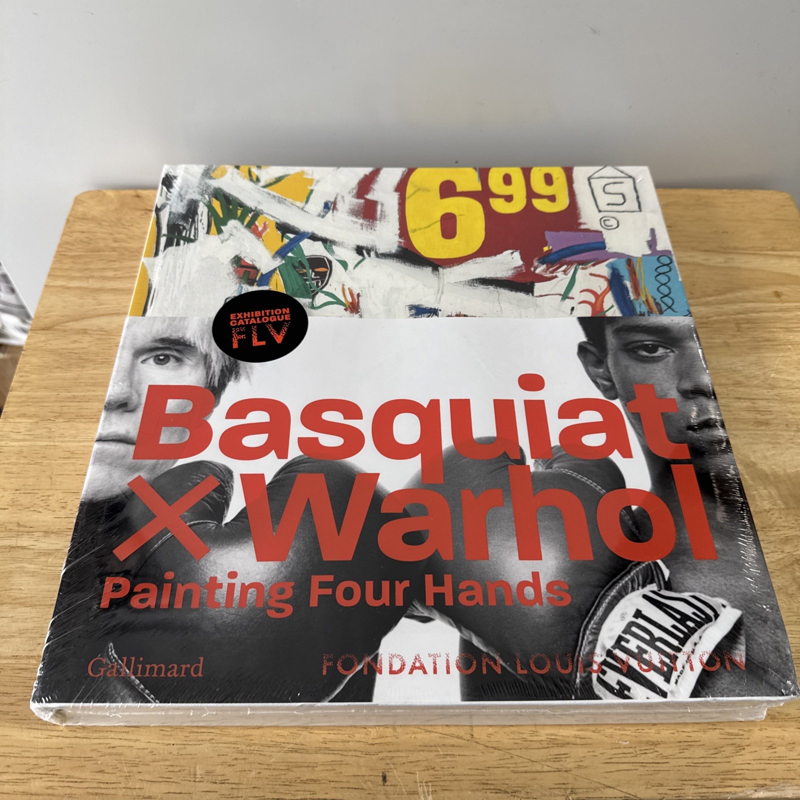 Gallimard Basquiat X Warhol Painting Four Hands Foundation Louis Vuitton Book