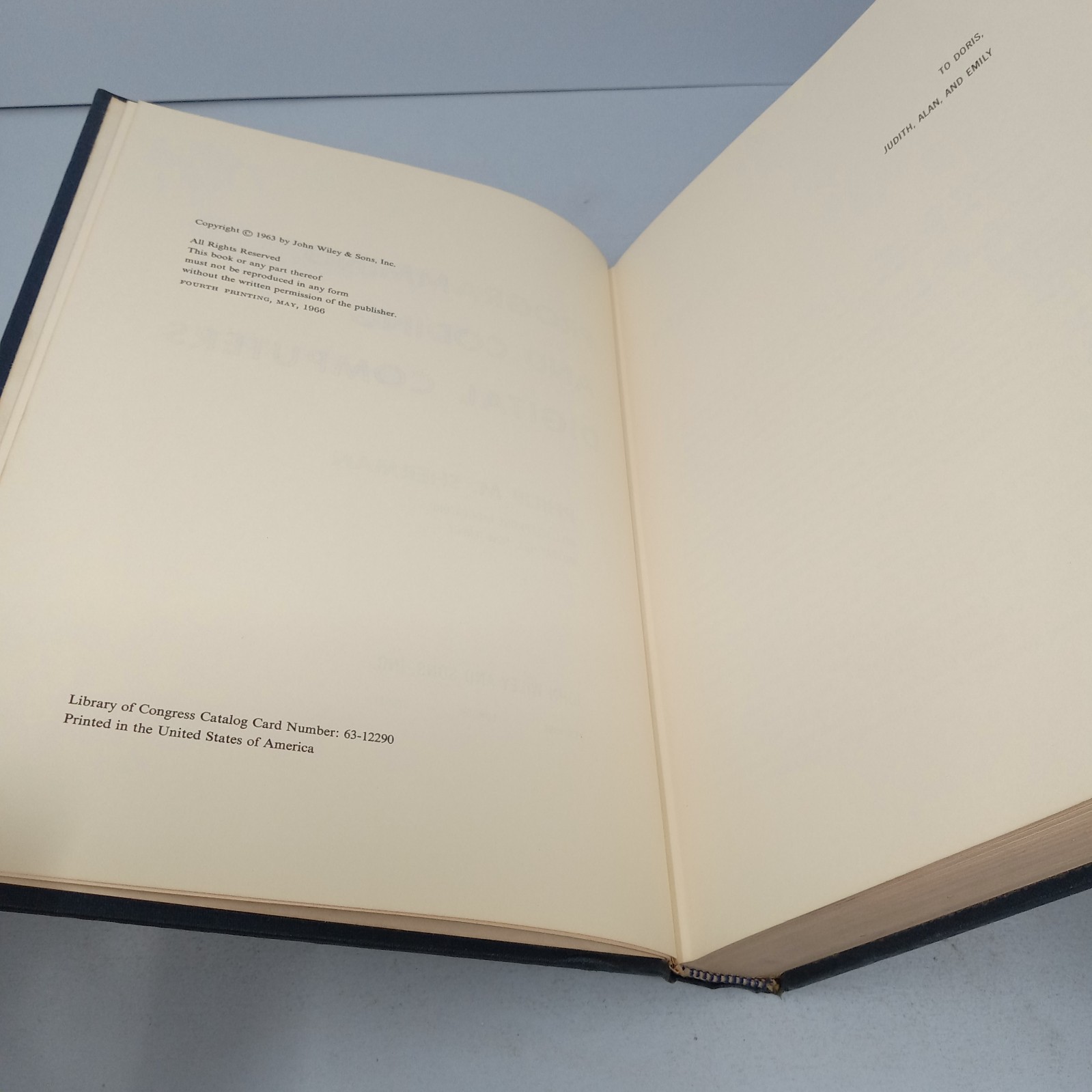 Programming and Coding Digital Computers: 1966 Hardcover by Philip M. Sherman