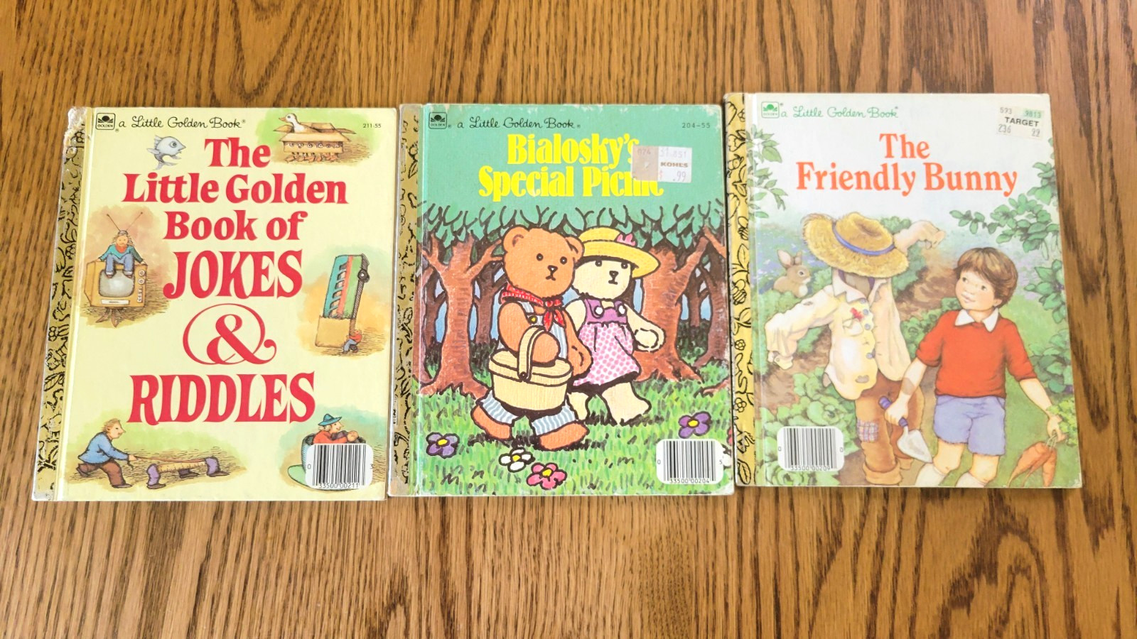 Little Golden Books 1980’s Various Titles and Conditions Vintage Lot of 13