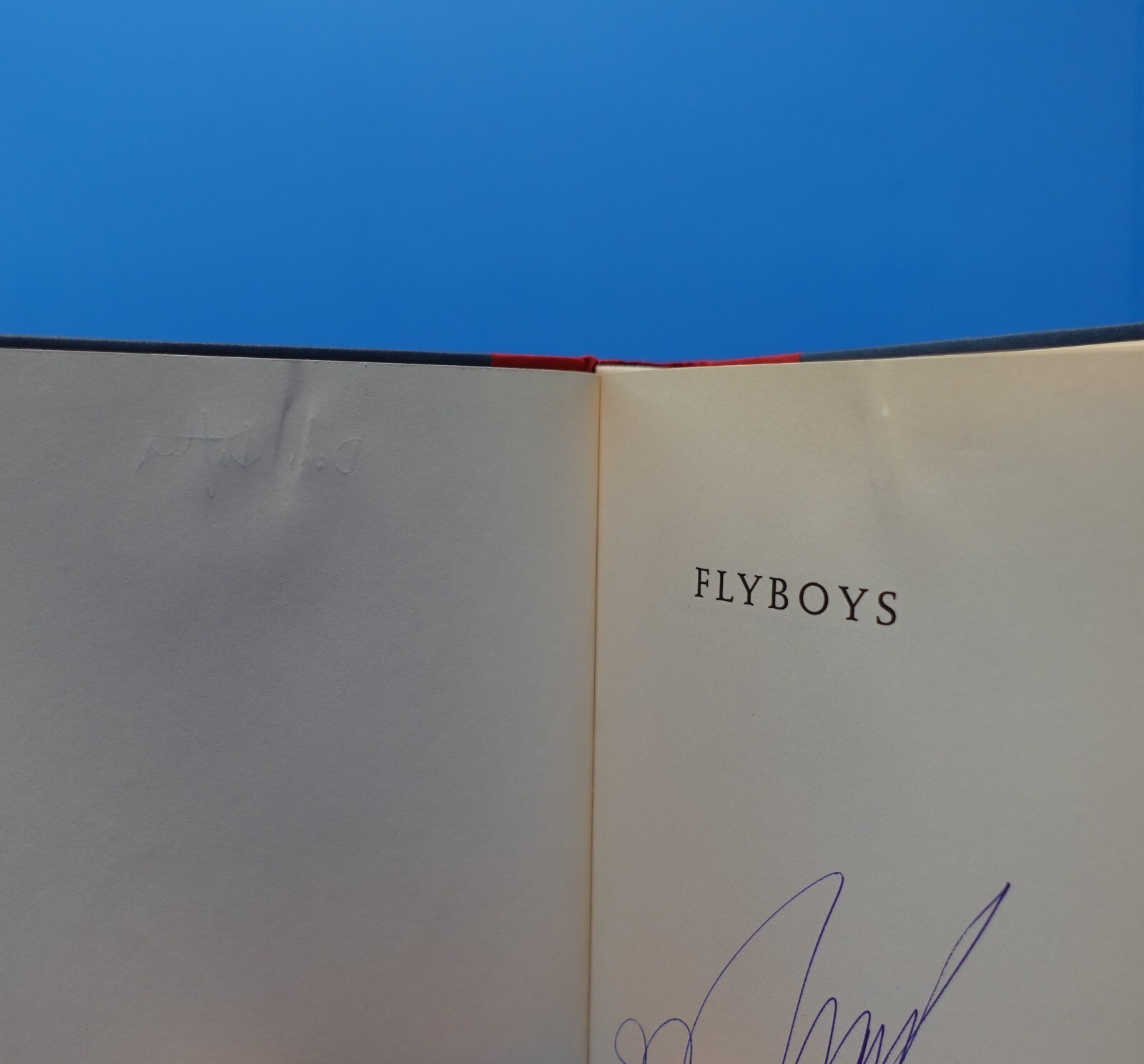 FLYBOYS: A TRUE STORY OF COURAGE BY JAMES BRADLEY, SIGNED