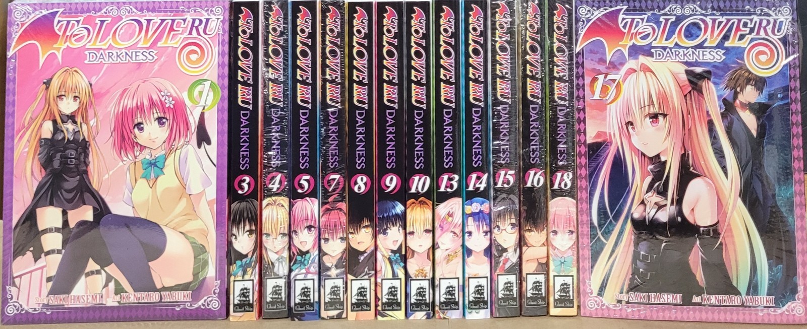 To Love Ru Darkness Manga Vol 1,3-5,7-10,13-18 English Series New Seven Seas