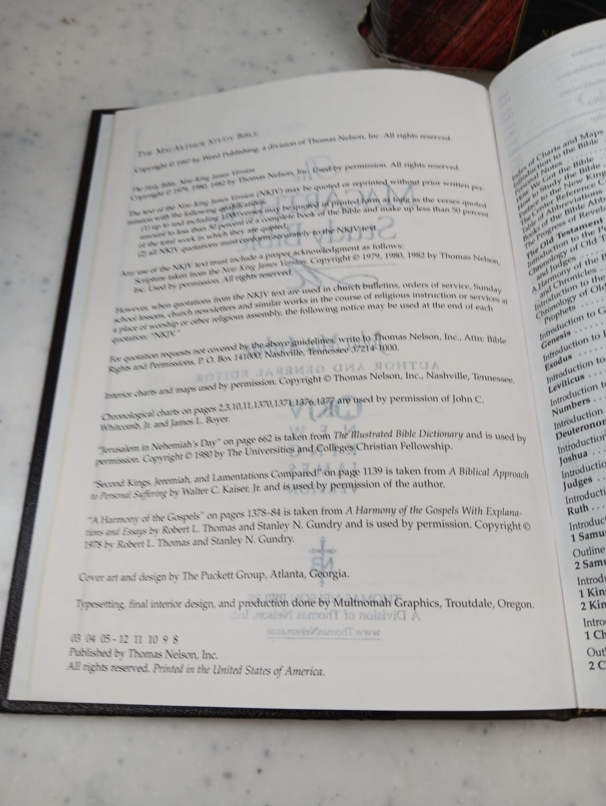 The MacArthur Study Bible John MacArthur 1997 NKJV Thomas Nelson