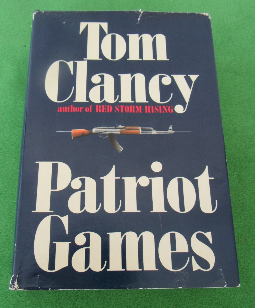 VINTAGE PATRIOT GAMES BY TOM CLANCY – 1987; HCDJ; BCE; #2 JACK RYAN SERIES