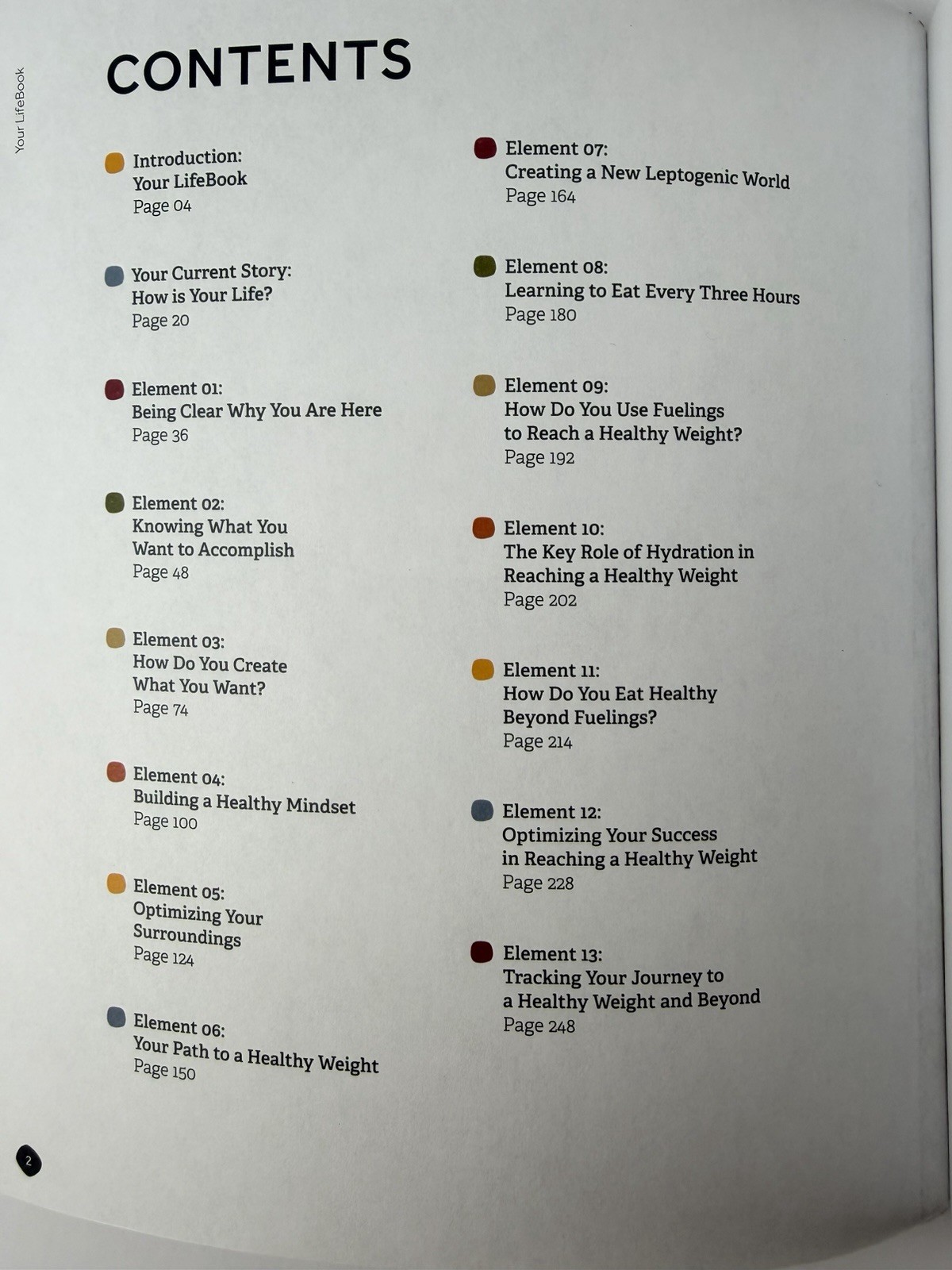 Your Lifebook Your Path to Optimal Health and Wellbeing – Paperback – Excellent