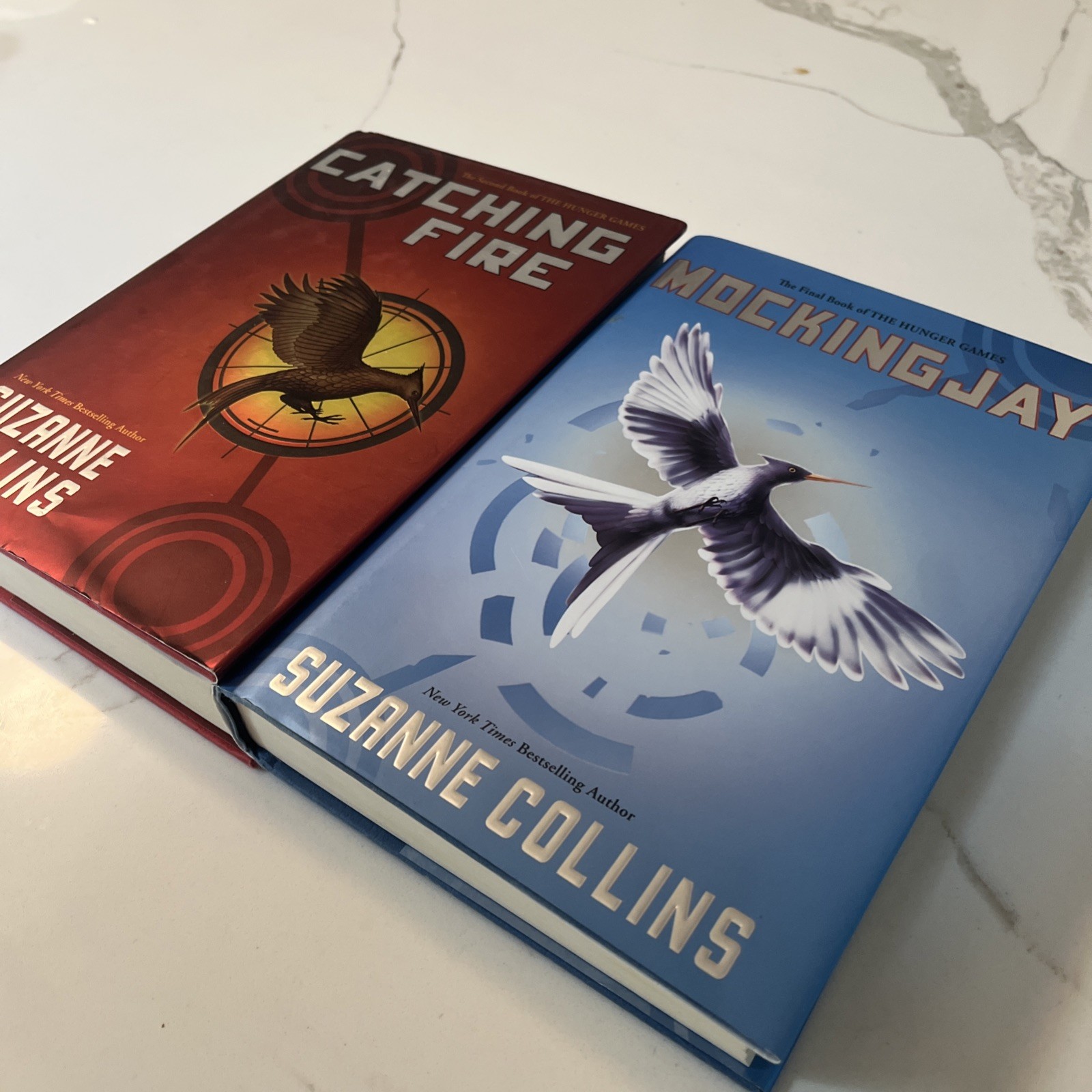 The Hunger Games Catching Fire Mockingjay Suzanne Collins HC Scholastic Press