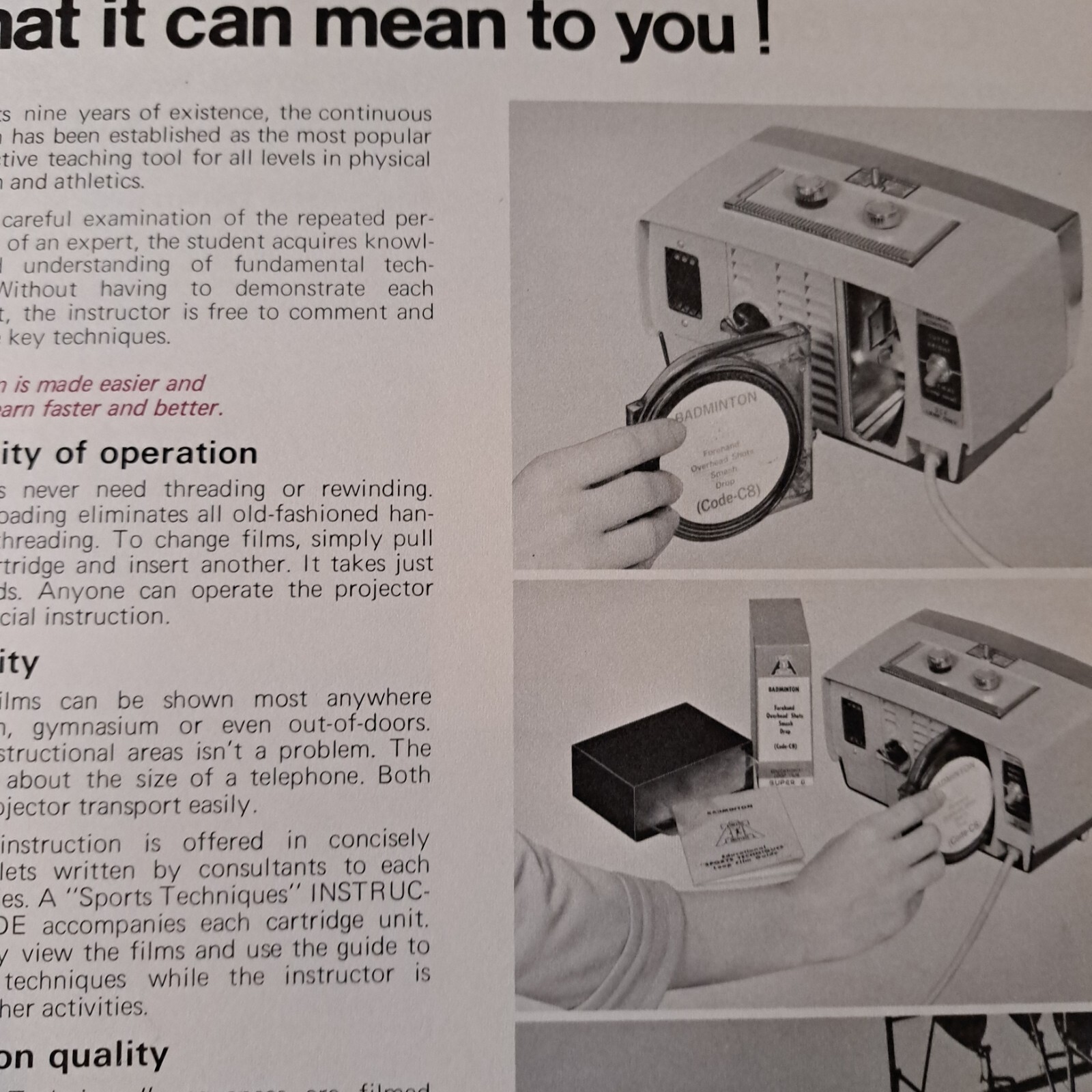 Athletic Institute Chicago 1971 Catalog Audio Visual Instructional Aids Sports