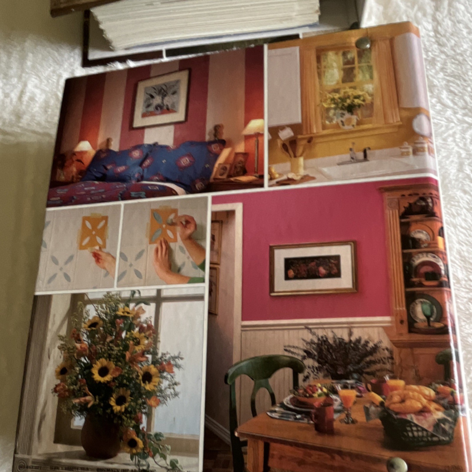 Ring/Wire Bound Creative Home Decorating Guide Book by Compilation, English