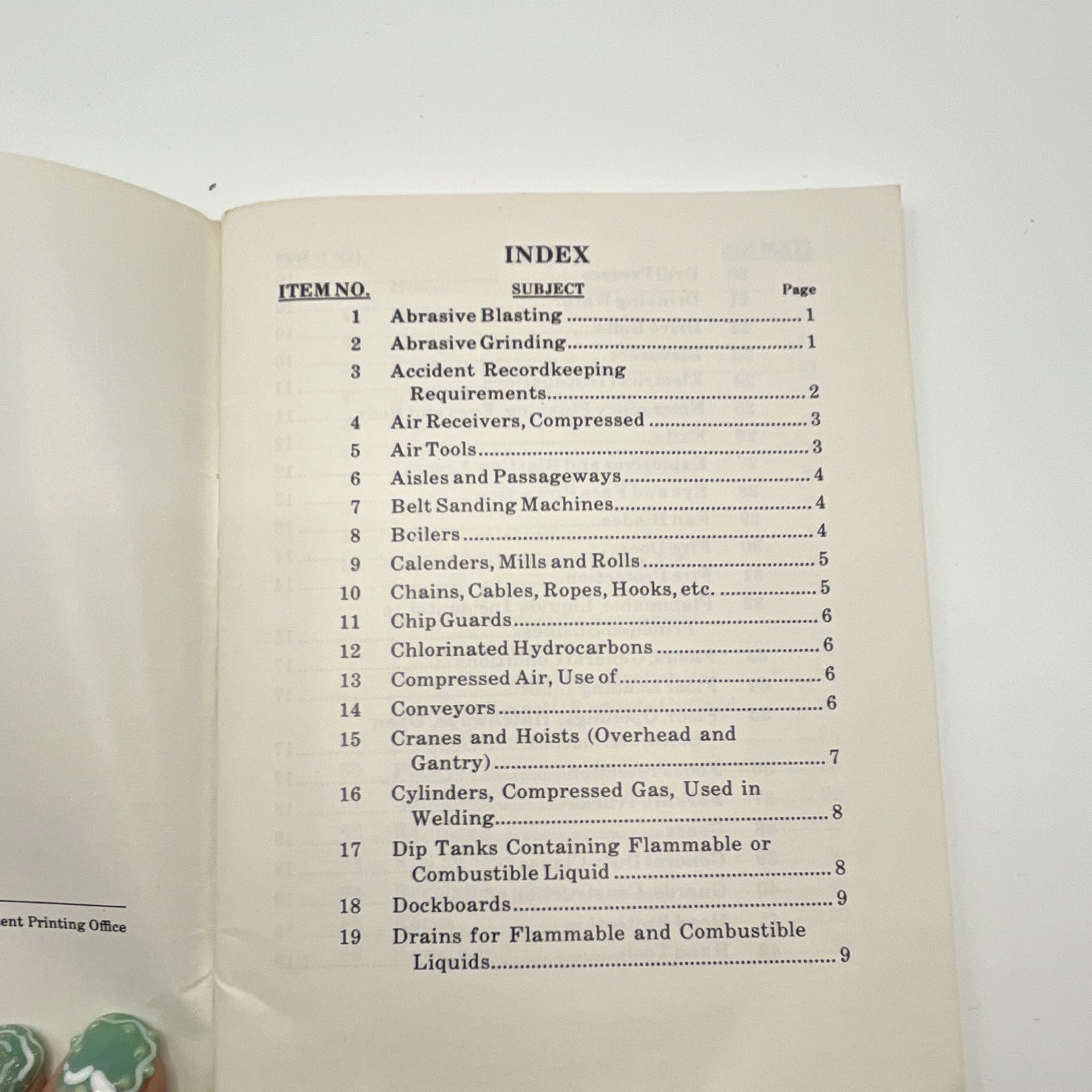 OSHA General Industry Safety & Health Standards Digest PB 1975 Illus