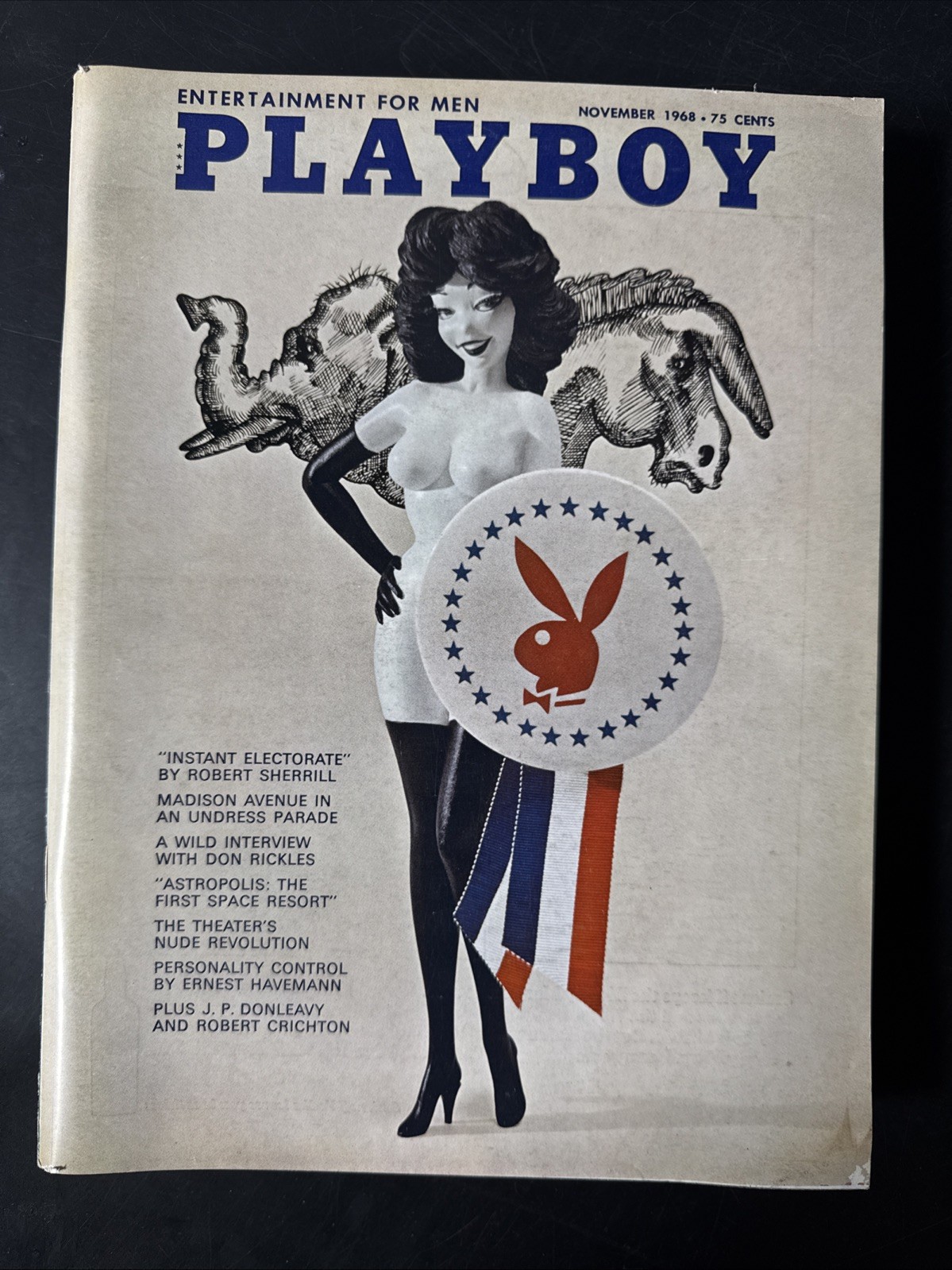 Playboy Magazines/ Lot Of 6 (1968)
