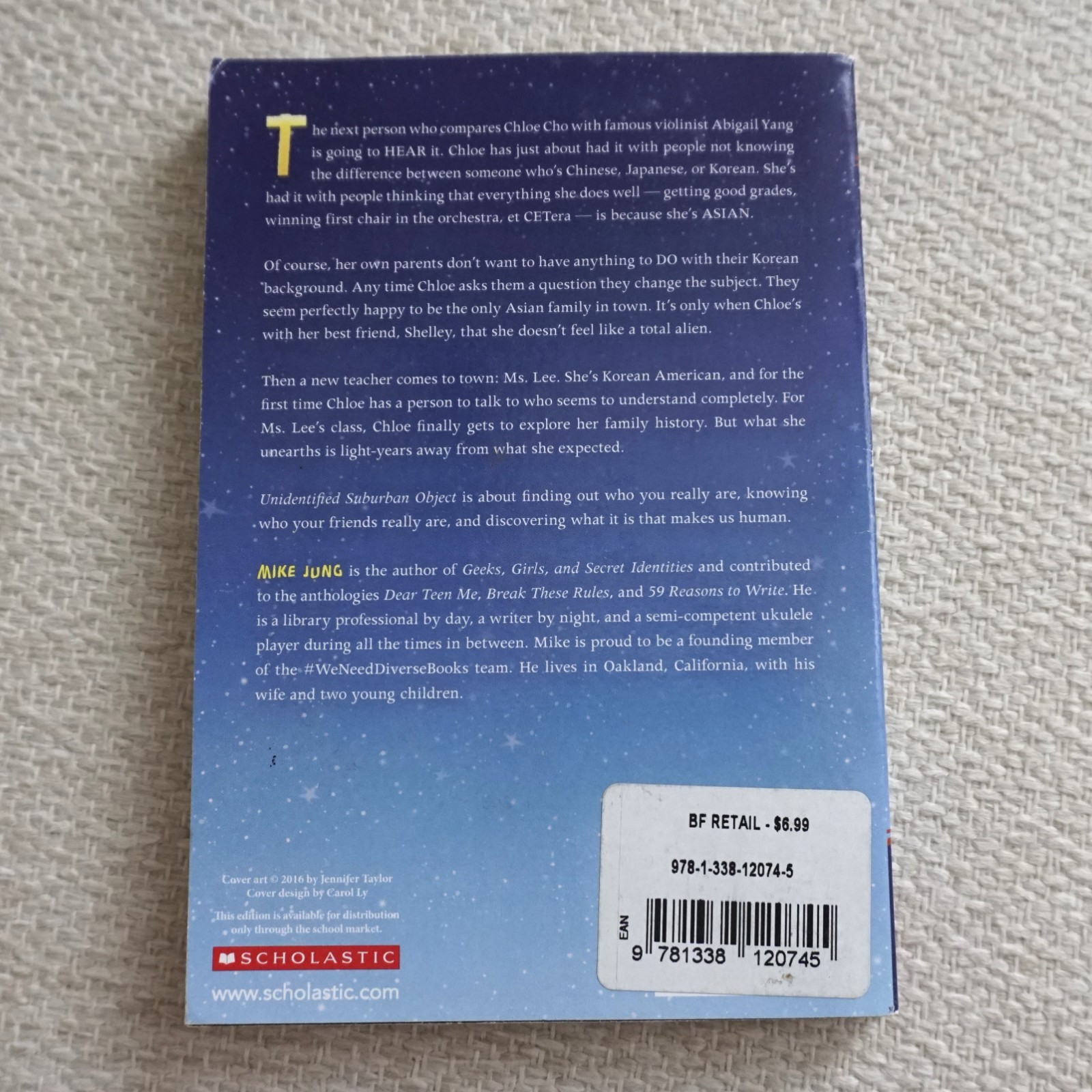 Unidentified Suburban Object by Mike Jung Paperback Scholastic 265 Pages