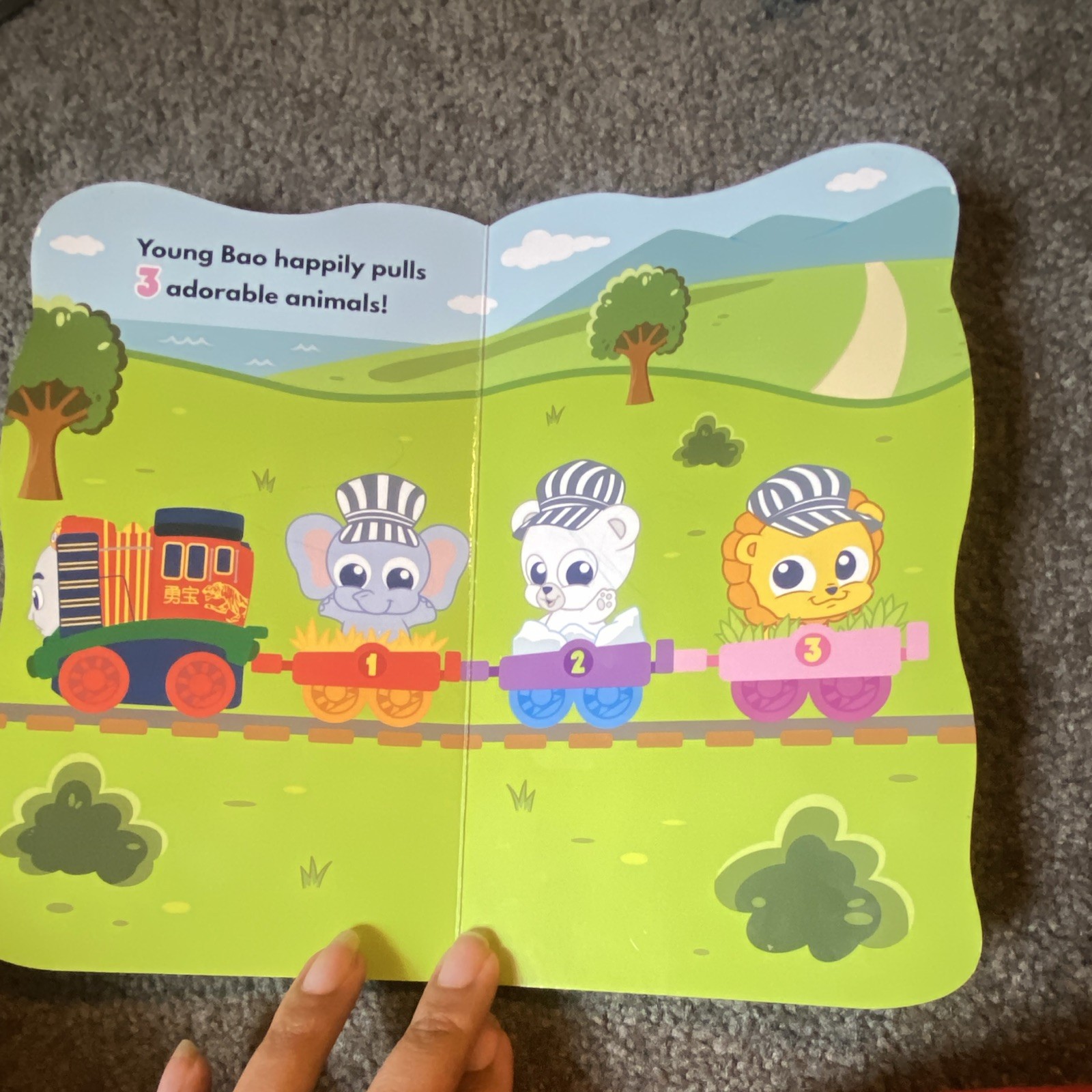 Thomas & Friends My First Discover Numbers Bendon 2012 Board Book Illustrated