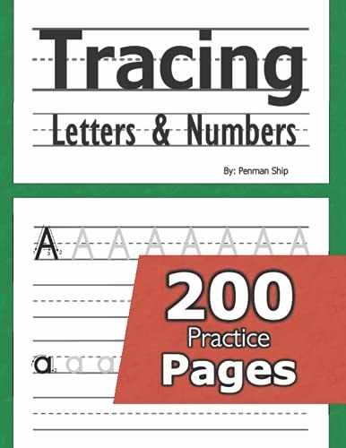 Tracing Letters and Numbers : 200 – Paperback, by Ship Penman – Very Good