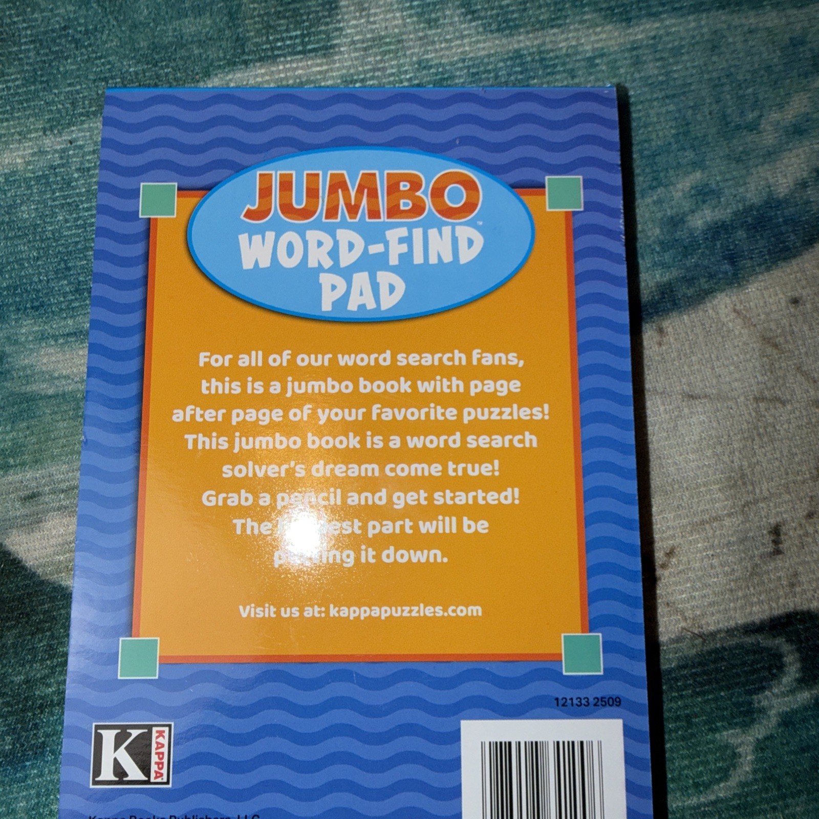 Kappa Jumbo Word Finds 73 Word Puzzles In Books Flip Open Volume # 188 New