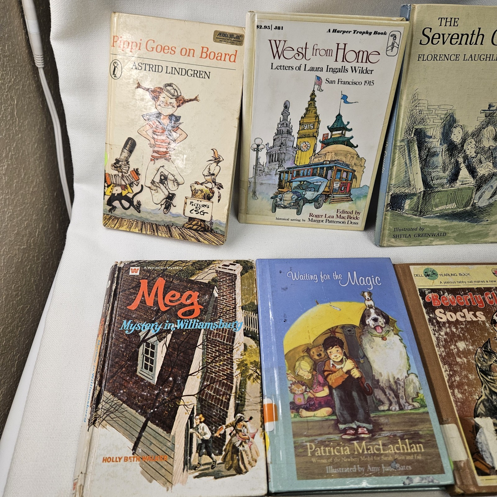 Vtg Chapter Books Novels Fiction HC Lot Children Youth School Reader Ex Lib