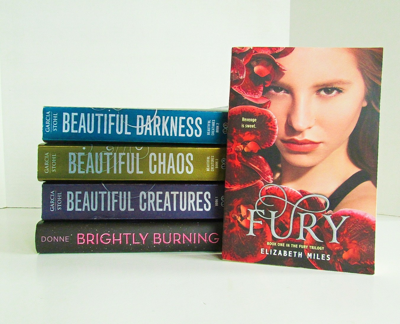 Lot of 5 Young Adult Romantasy Paranormal Sci-Fi Mix Genre Novels
